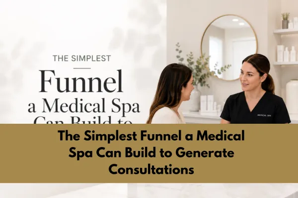 The Simplest Funnel a Medical Spa Can Build to Generate Consultations