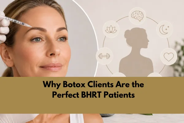 Why Botox Clients Are the Perfect BHRT Patients
