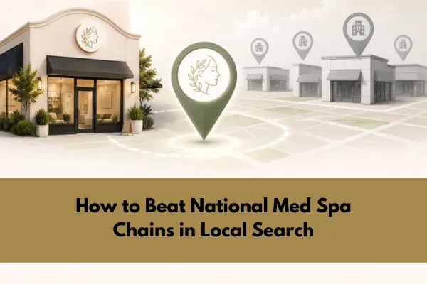 How to Beat National Med Spa Chains in Local Search