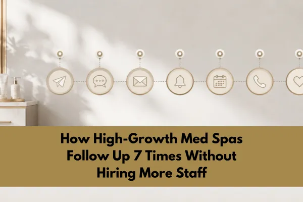 How High-Growth Med Spas Follow Up 7 Times Without Hiring More Staff