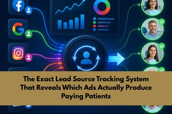 The Exact Lead Source Tracking System That Reveals Which Ads Actually Produce Paying Patients
