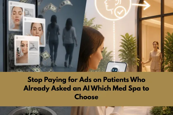 Stop Paying for Ads After AI Already Picked Their Med Spa