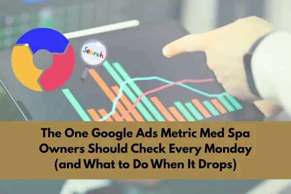 The One Google Ads Metric Med Spa Owners Should Check Every Monday