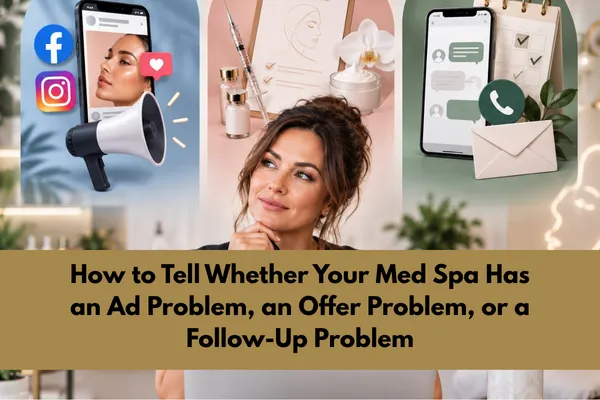 Med Spa Marketing Triage: Ad, Offer, or Follow-Up?