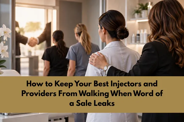 Keep Your Best Injectors When Med Spa Sale Rumors Leak