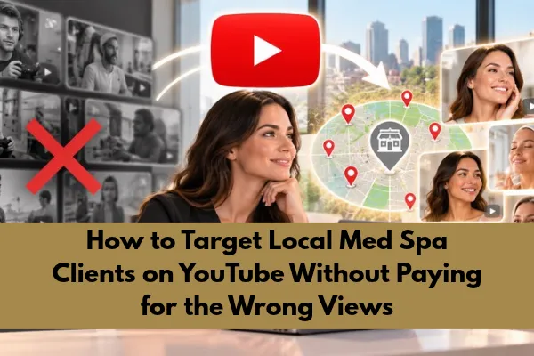 How to Target Local Med Spa Clients on YouTube Without Paying for the Wrong Views
