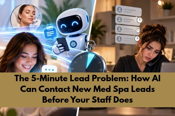 The 5-Minute Lead Problem: AI Contacts Med Spa Leads First