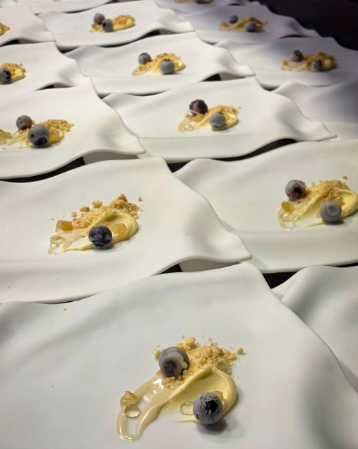 Exclusive private chef service for a luxury estate, featuring a bespoke multi-course tasting menu.