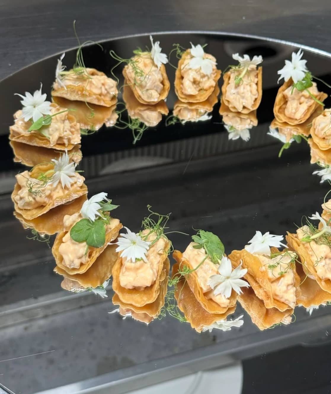 lobster brioche canapé private chef London luxury catering fine dining