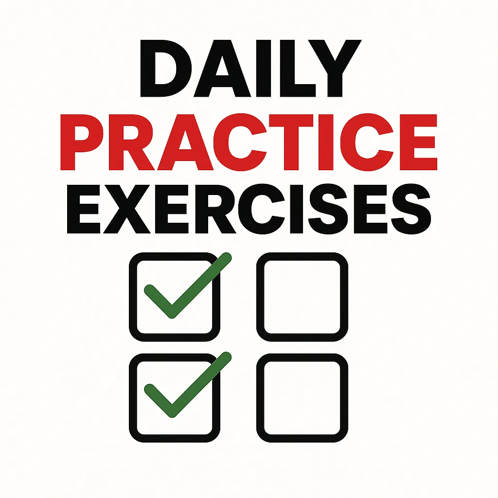 Daily Practice Exercises