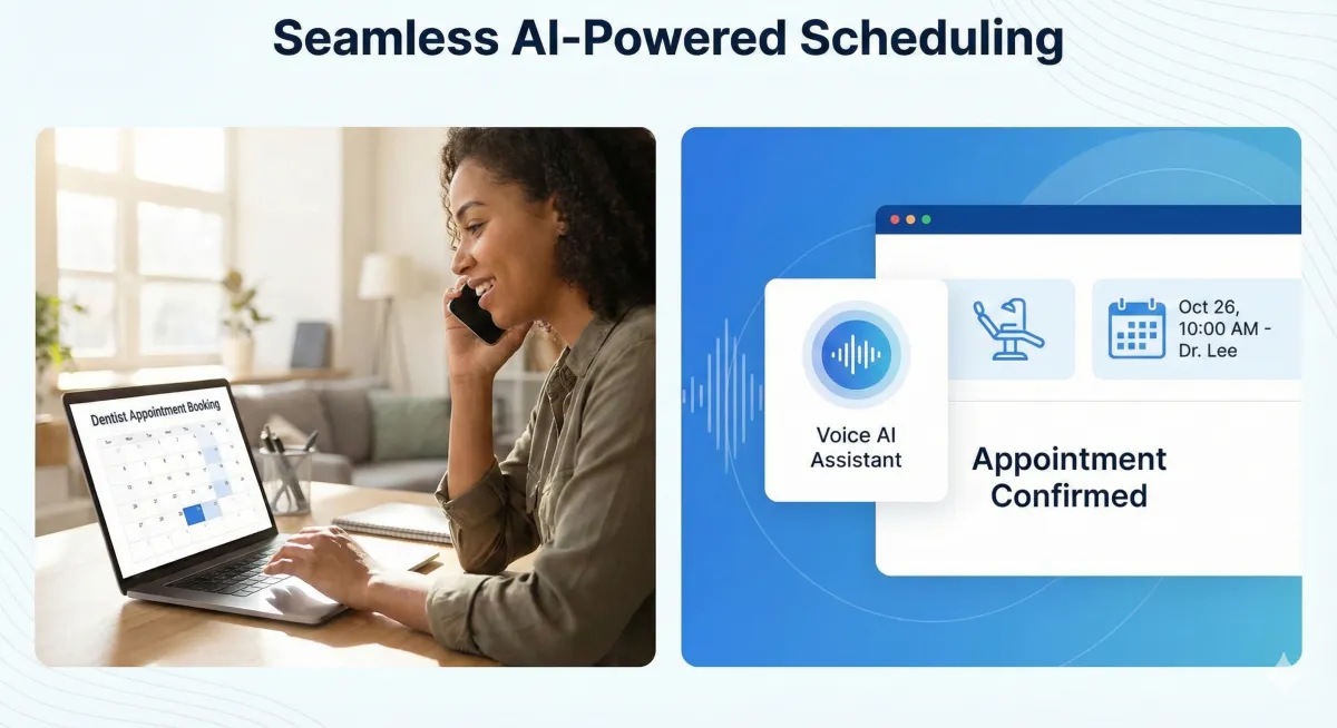 black laptop computer on table