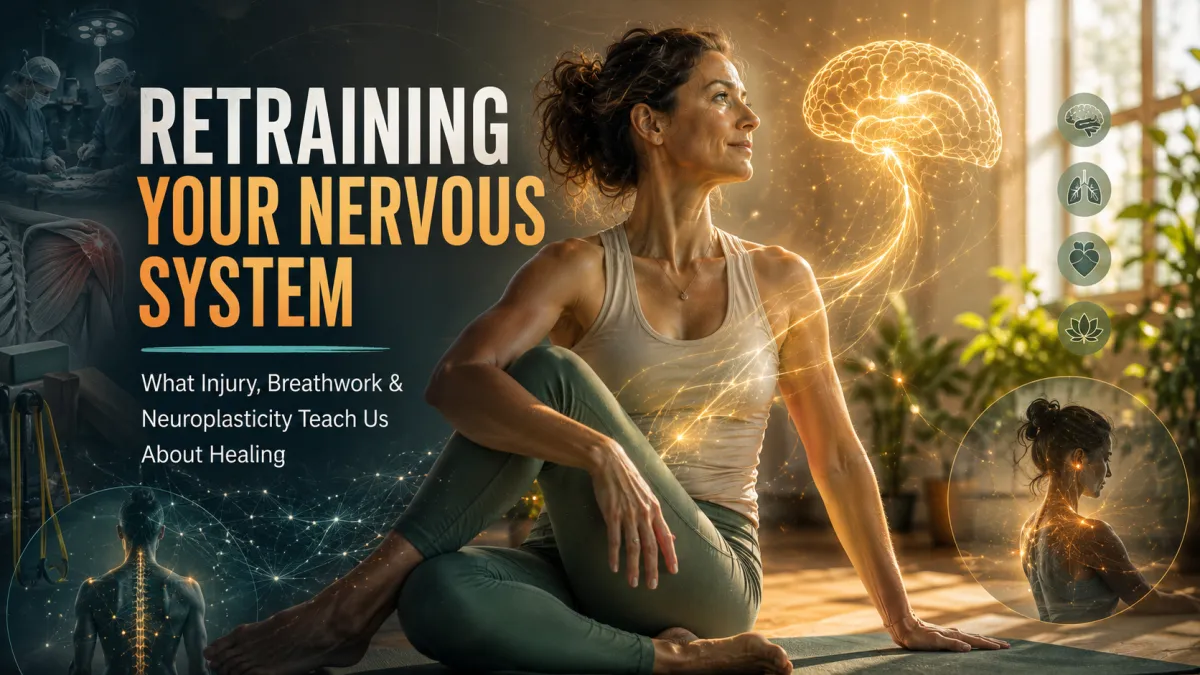 How to Retrain Your Nervous System After Injury | Yoga, Breathwork & Neuroplasticity