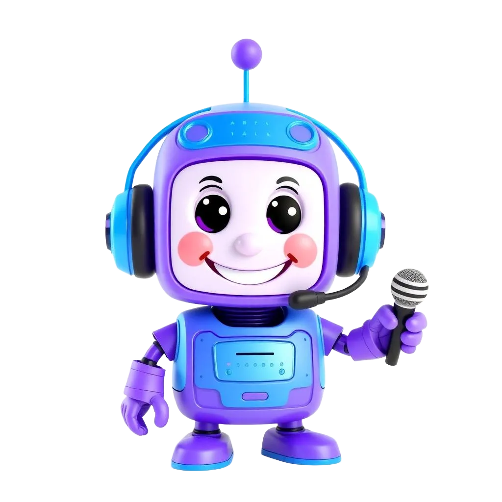 Echo, the AI voice attendant mascot