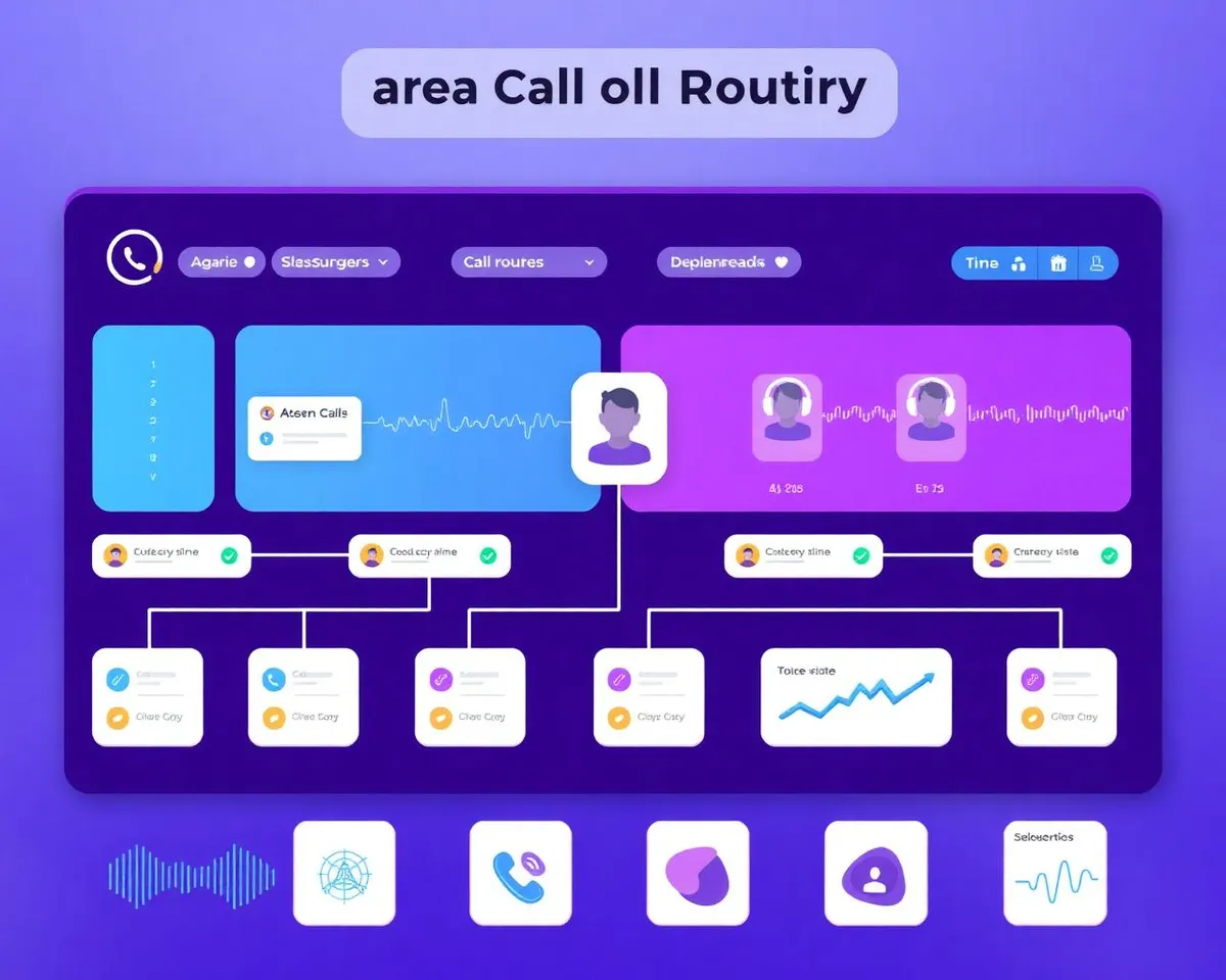 Smart call routing dashboard