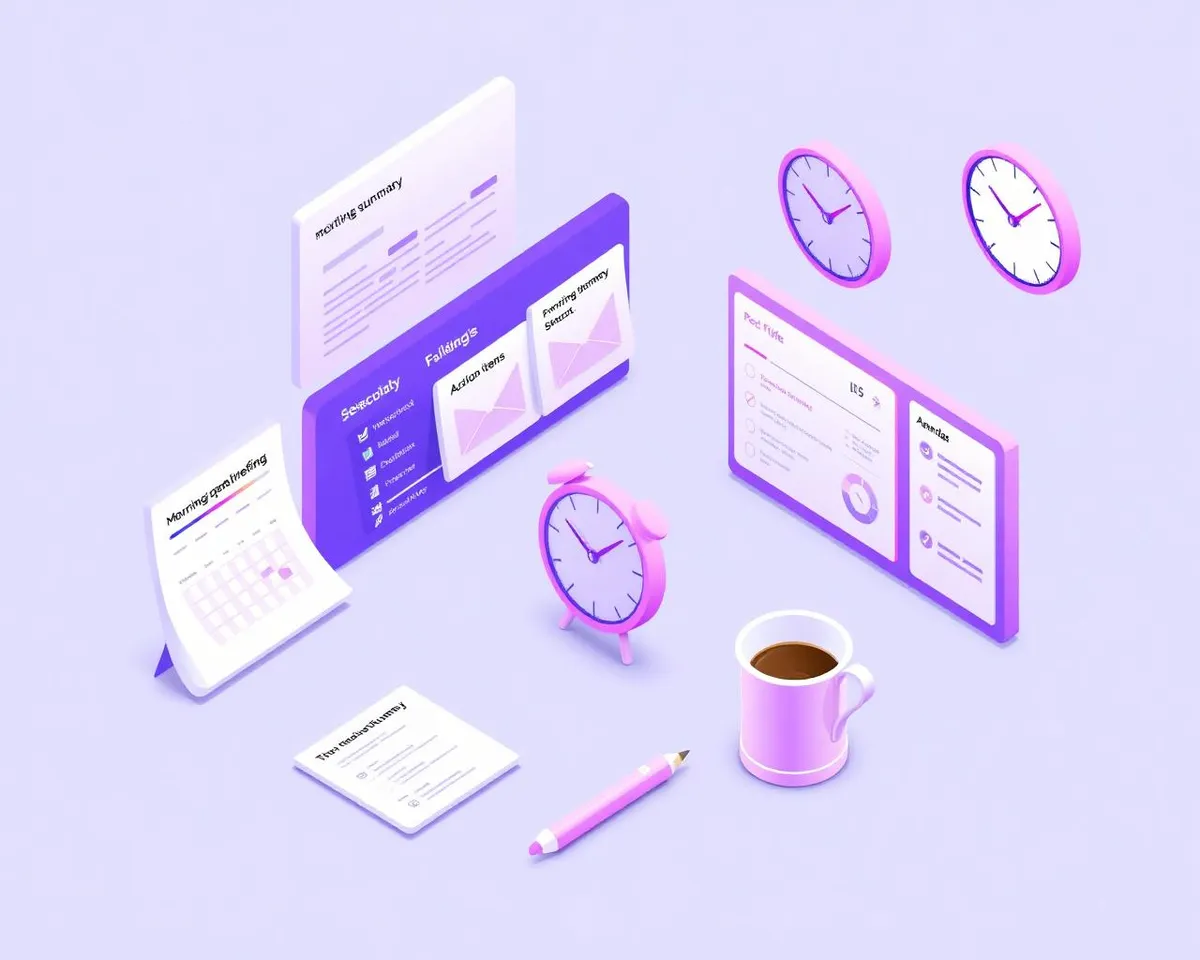 Daily executive briefing dashboard