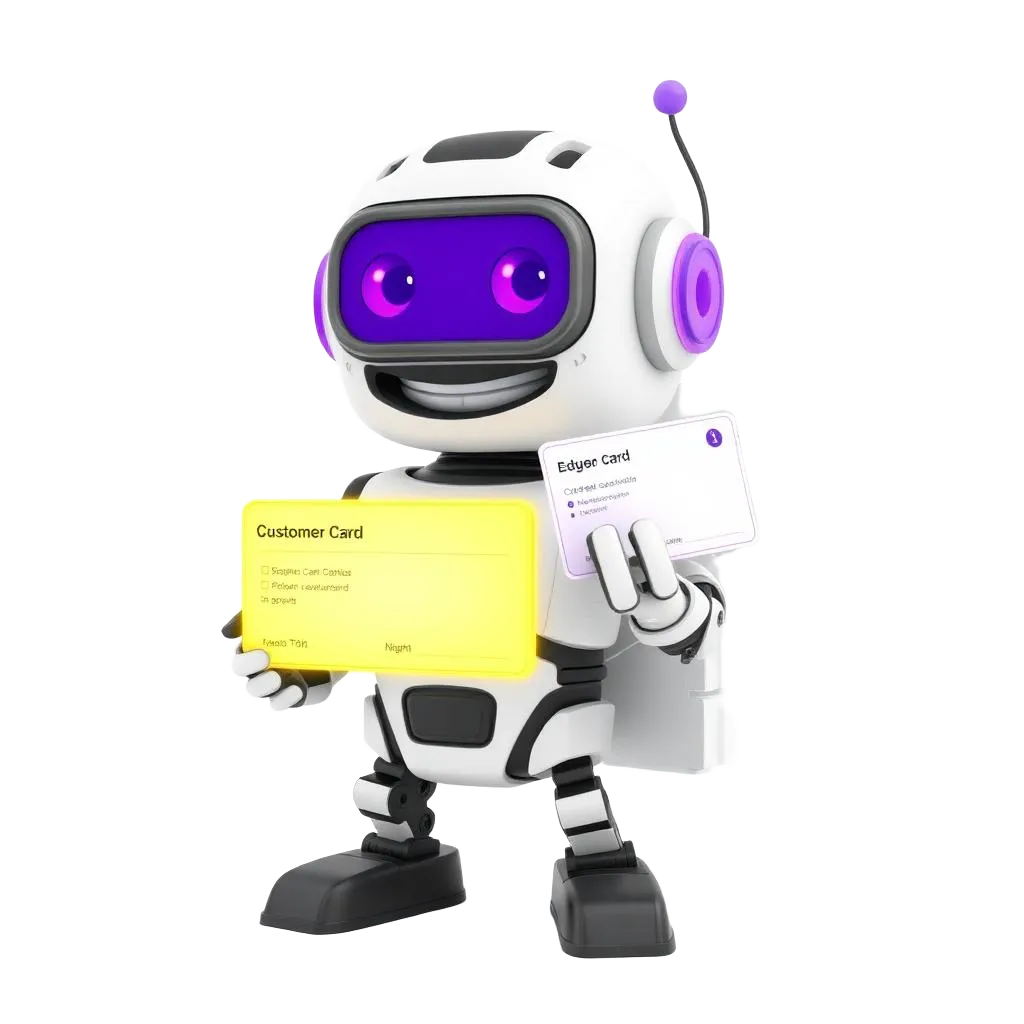Ledger — the CRM mascot