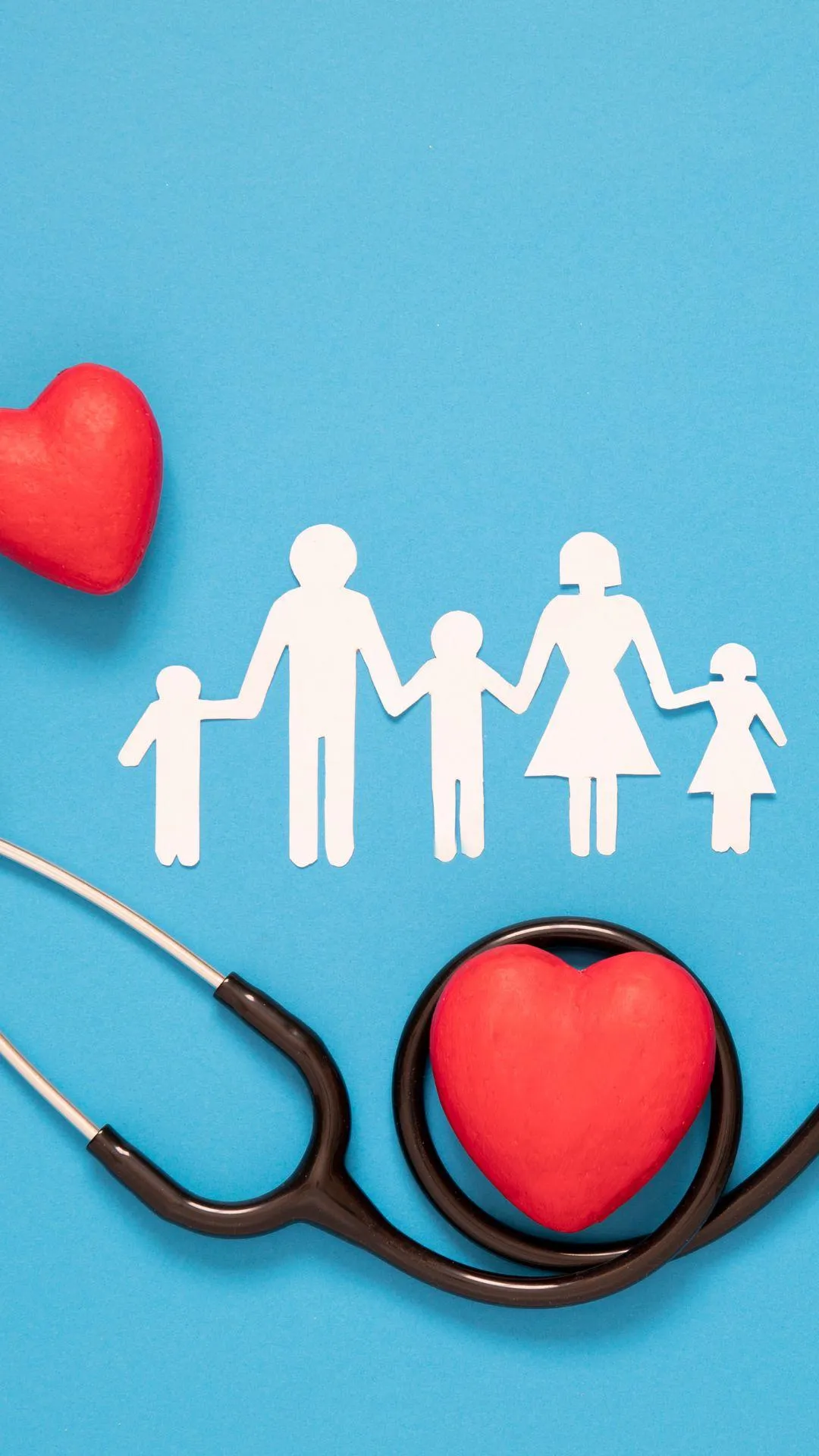 image of a family symbolizing together with insurance