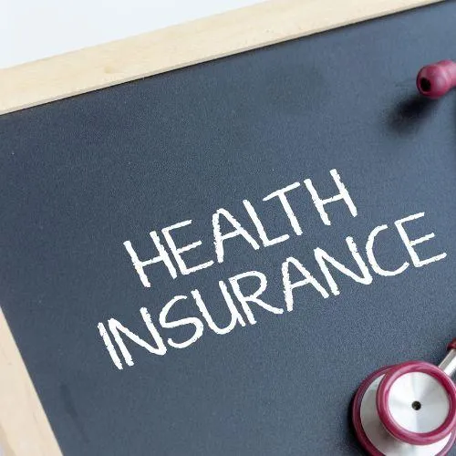 image of a health insurance sign