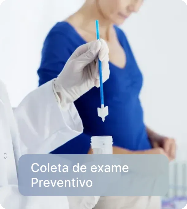 Coleta de exame preventivo