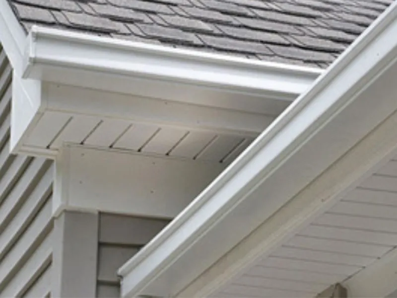 beautiful 6 inch seamless gutters