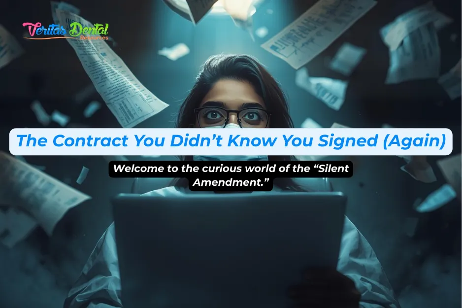 The Contract You Didn’t Know You Signed (Again)  Welcome to the curious world of the “Silent Amendment.”