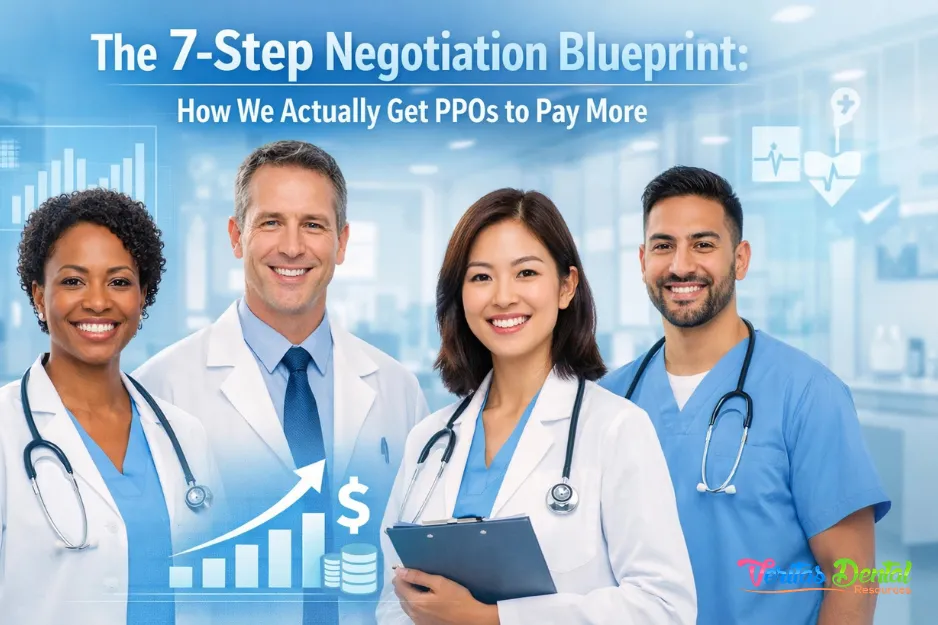 The 7-Step Negotiation Blueprint: How We Actually Get PPOs to Pay More