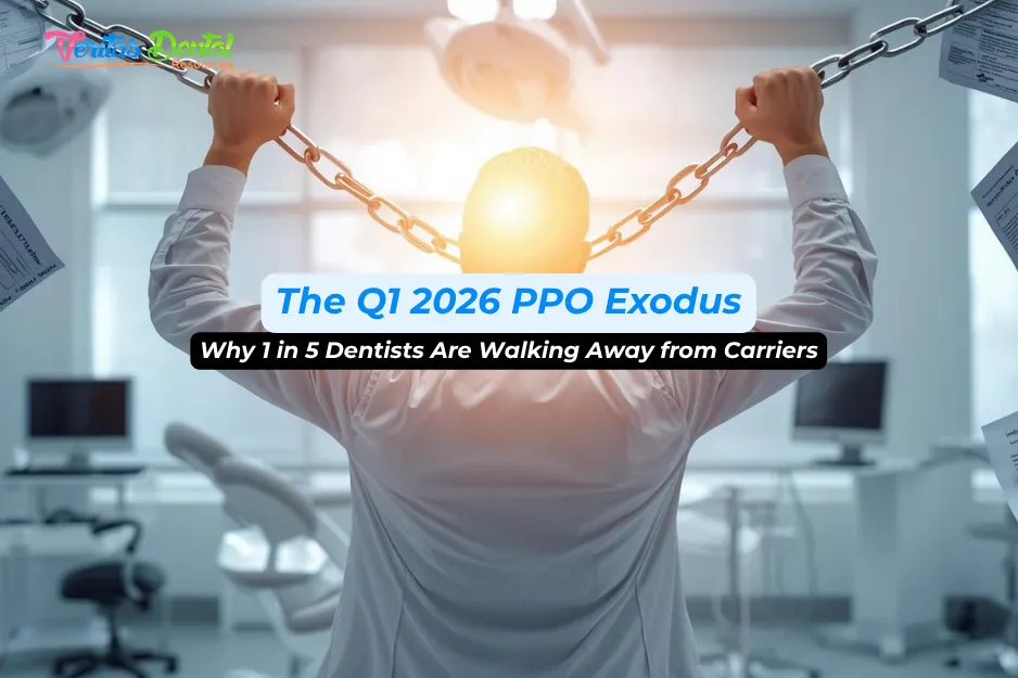 The Q1 2026 PPO Exodus: Why 1 in 5 Dentists Are Walking Away from Carriers
