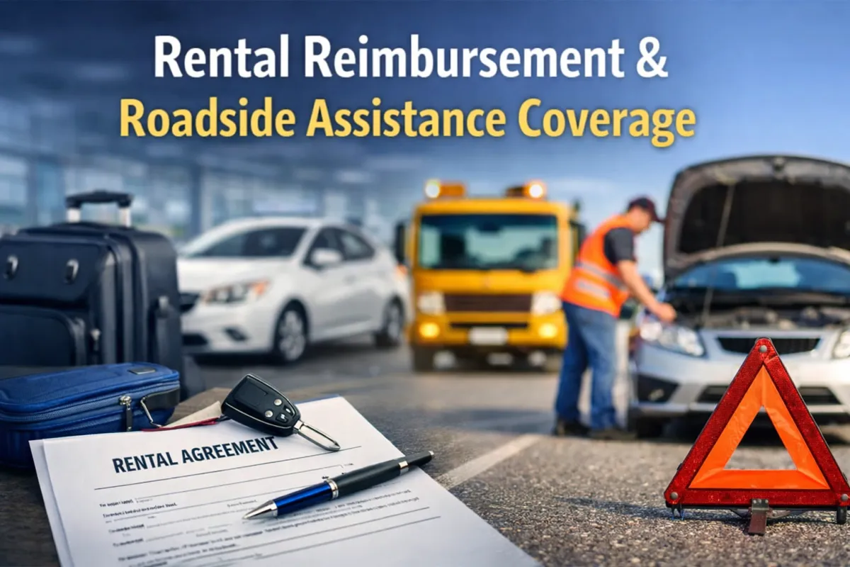 Rental Reimbursement and Roadside Assistance Coverage Explained