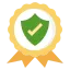Industry leading warranty protection icon for ducted heating systems