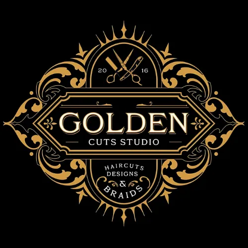 Golden Cuts Studio Logo
