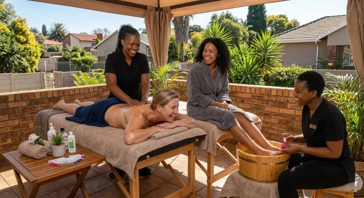 Newleaf Mobile Massage Spa package
