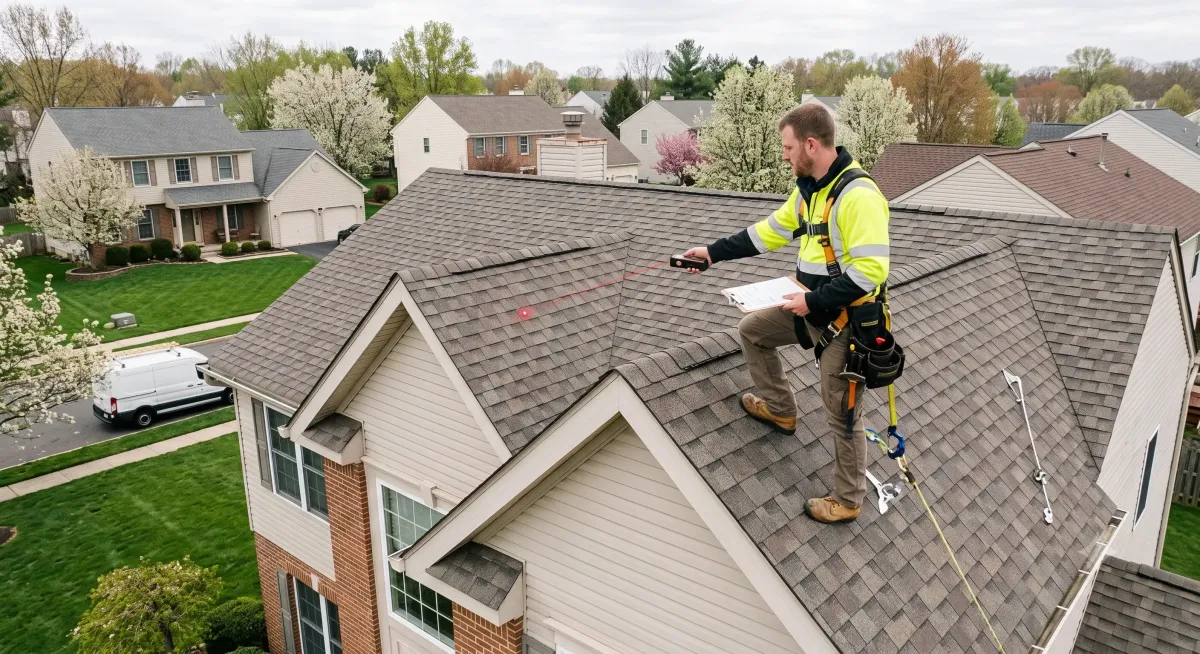 Measuring a roof to estimate rejuvenation cost