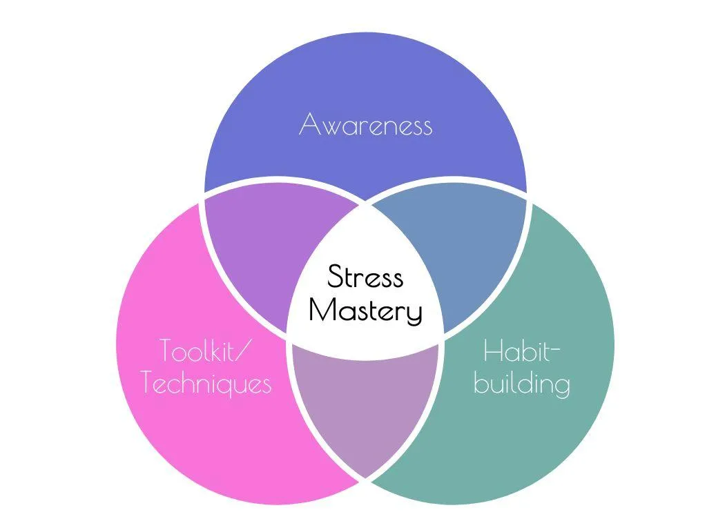 Hannah Holden Stress Mastery Venn diagram