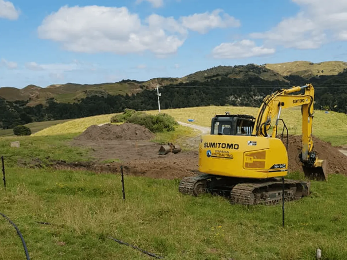 Farm yard clean outs and rural earthworks in Whanganui