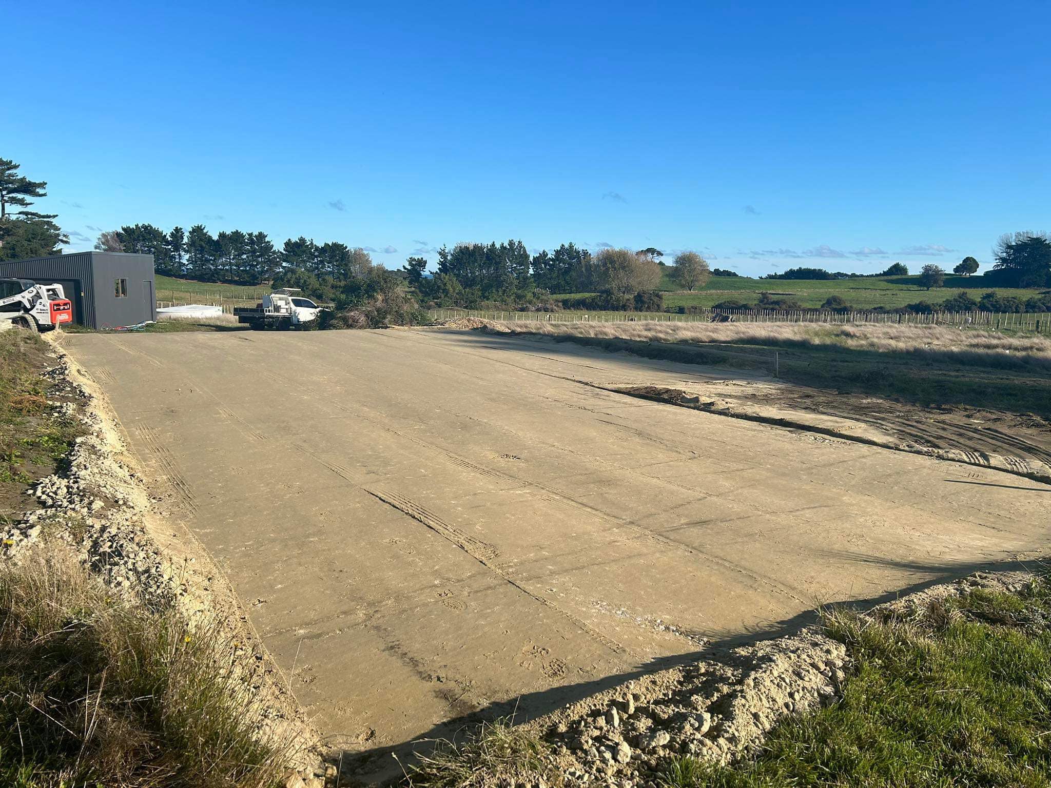 Floor slab preparation for residential homes and sheds in Whanganui