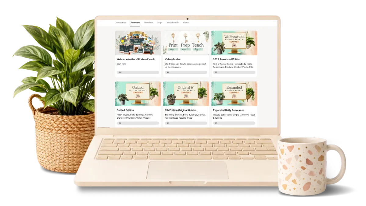 The VIP Visual Vault teacher community on Skool