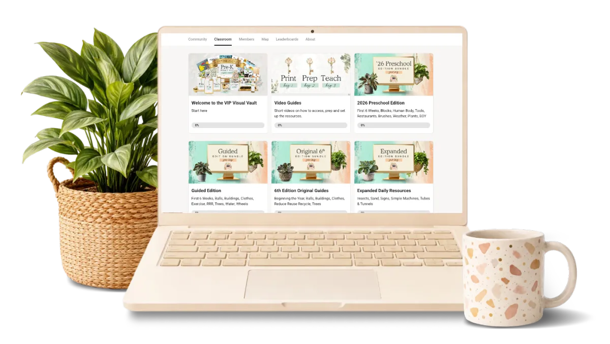 The VIP Visual Vault teacher community on Skool