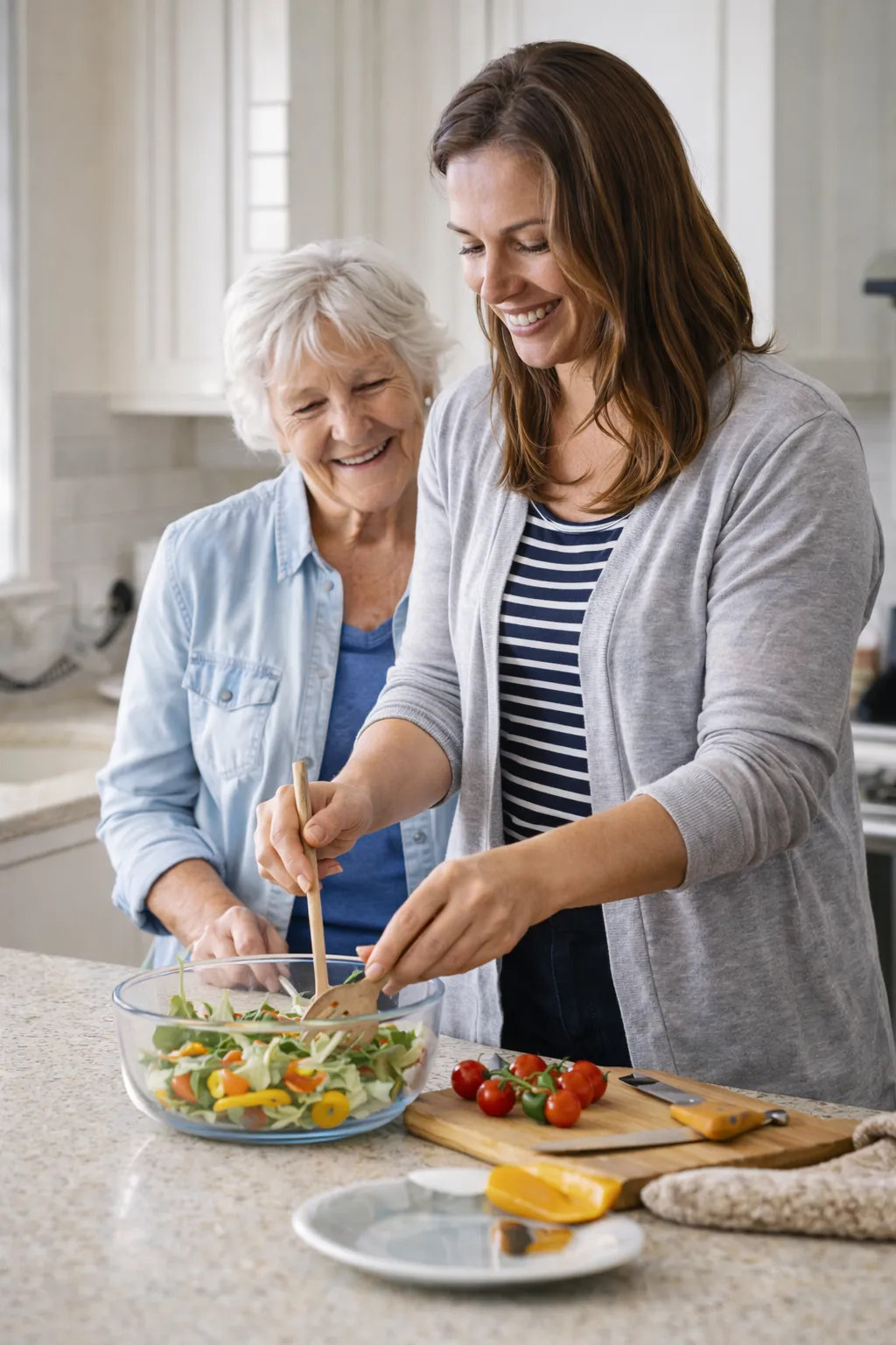 a group of children wearing red and white hats