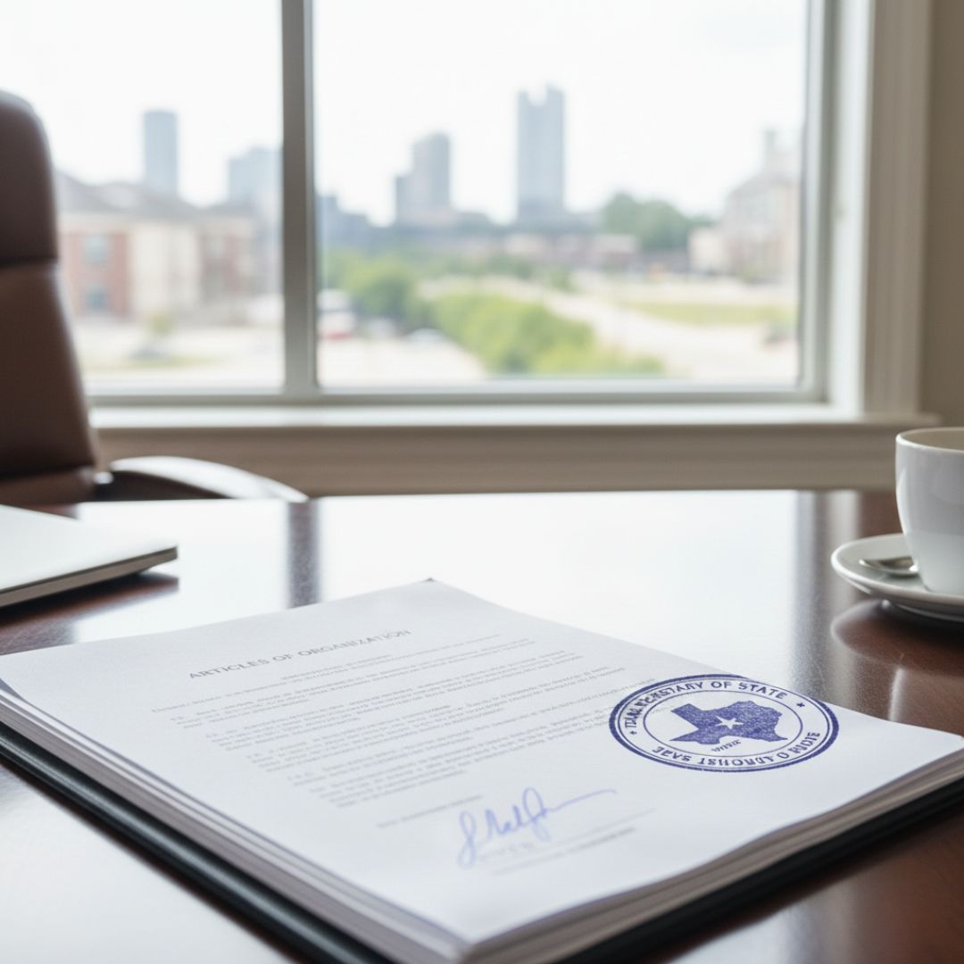 ttorney helping couple in The Woodlands, TX with wills and trusts planning.