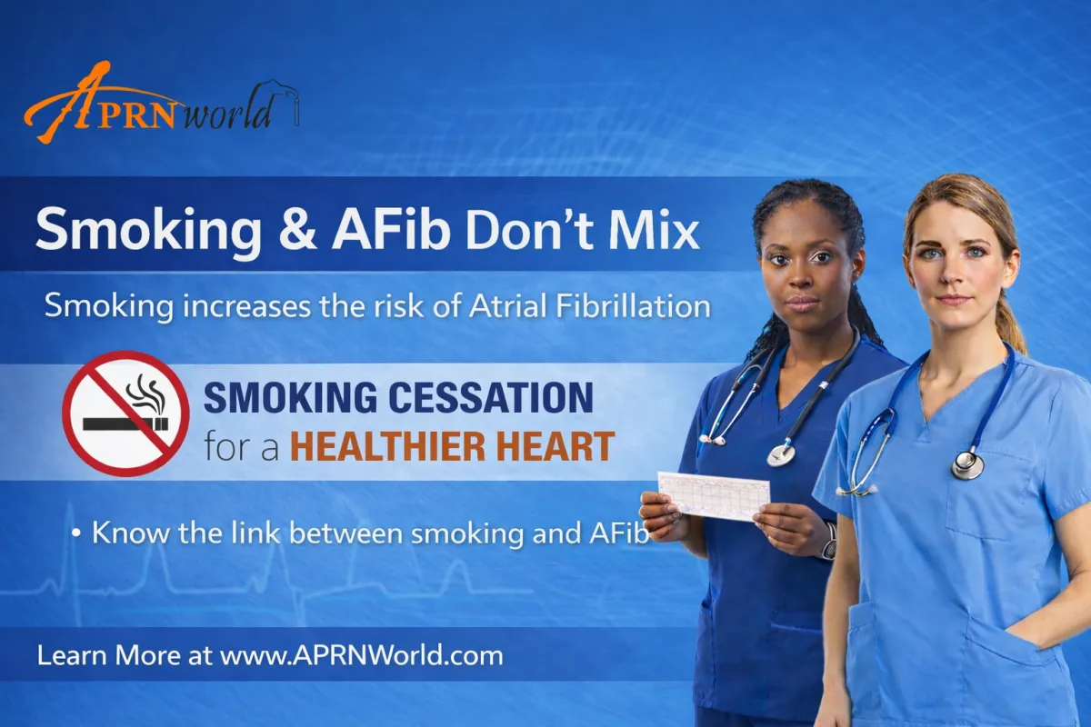 Smoking and vaping increase atrial fibrillation risk in young adults – heart health awareness 2026