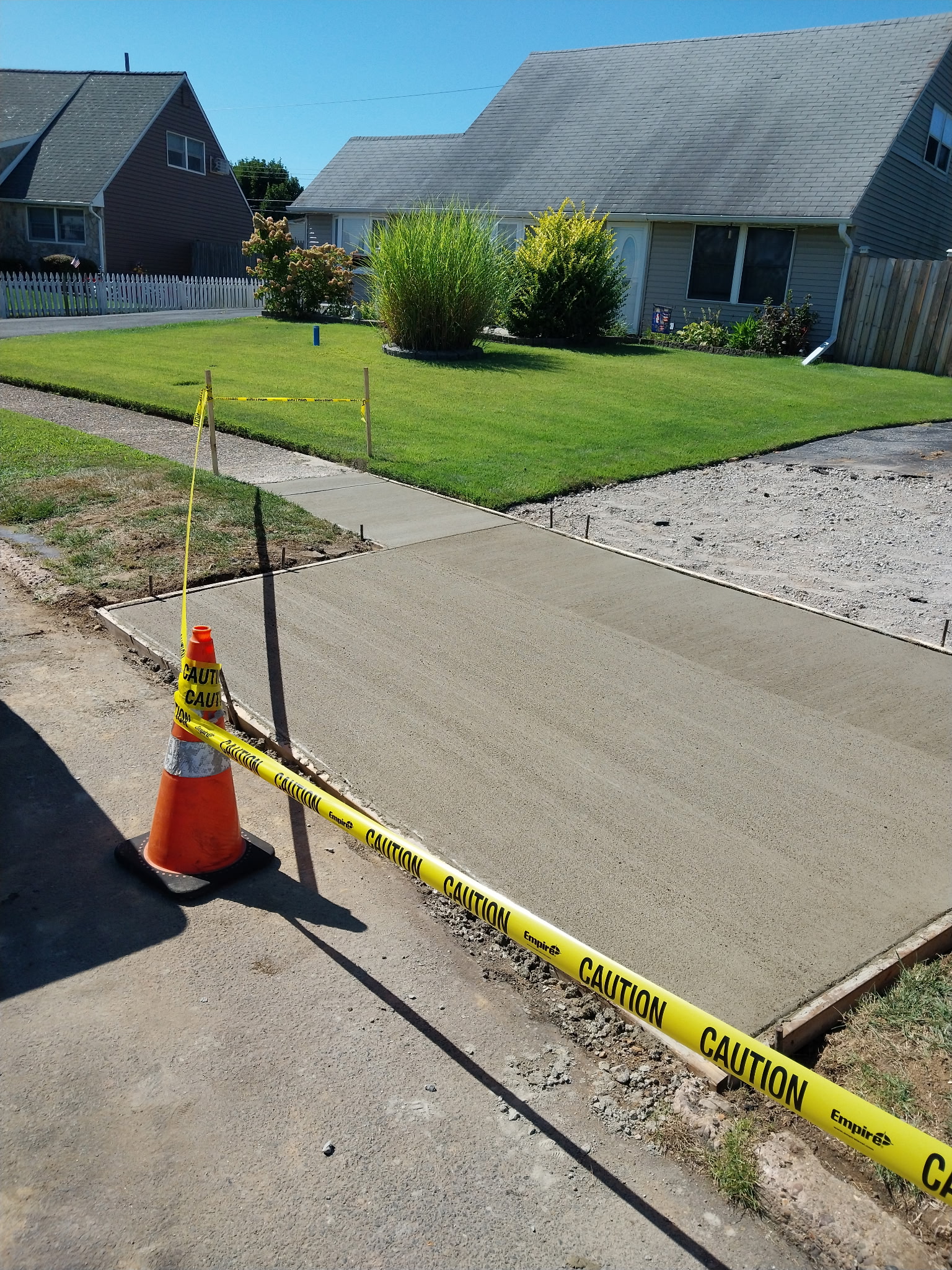 Grading and Stone in 