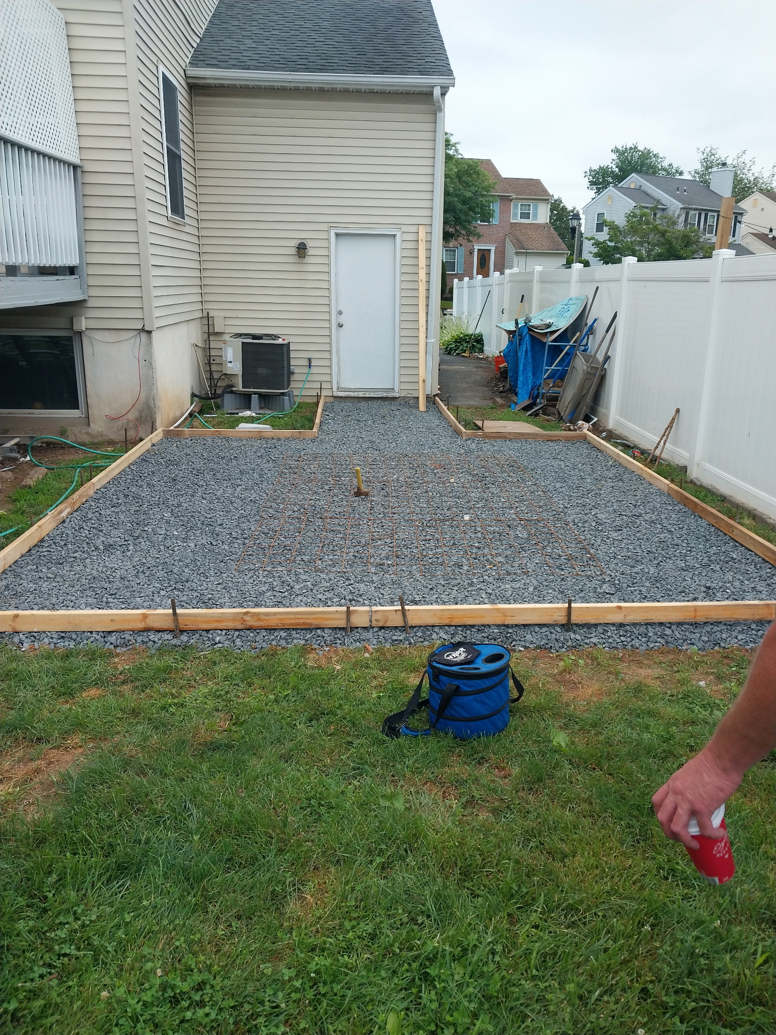 Grading and Stone in 