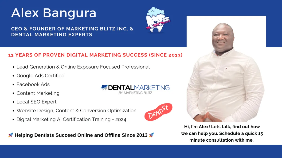 Alex Bangura Dental Marketing Experts