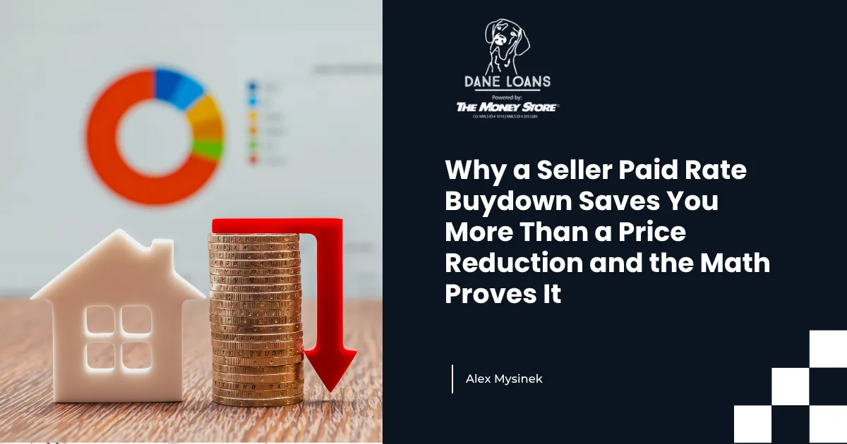Why a Seller Paid Rate Buydown Saves You More Than a Price Reduction and the Math Proves It