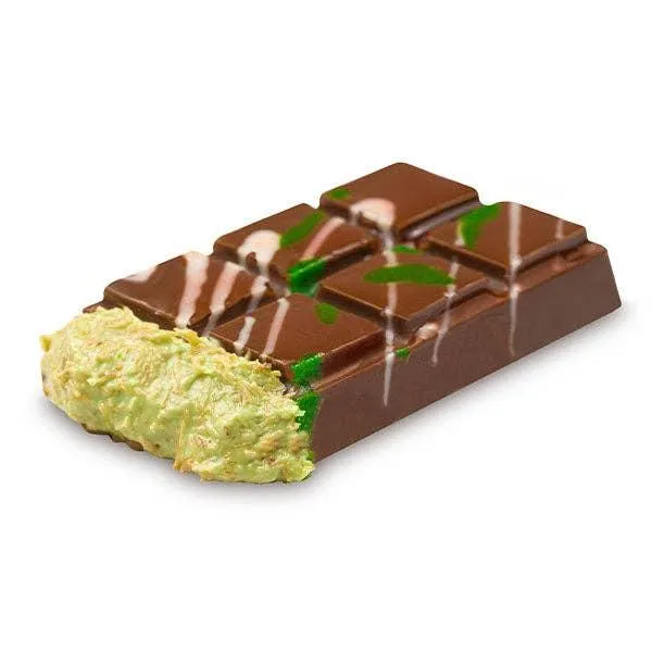Imae of the Duba Chocolate bar we sell and deliver.