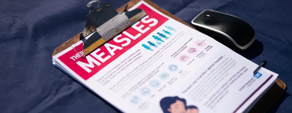 Estados intensifican vacunación ante brotes de sarampión