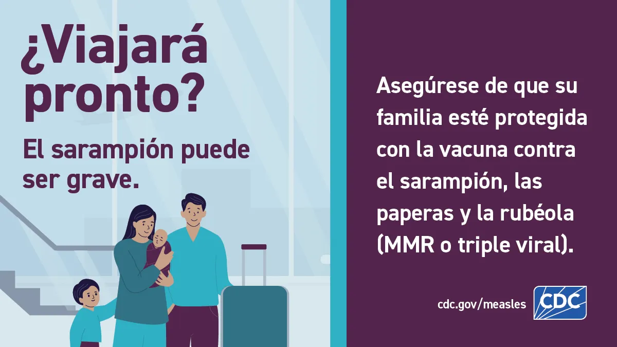 CDC lanza toolkit para preparación y respuesta ante sarampión