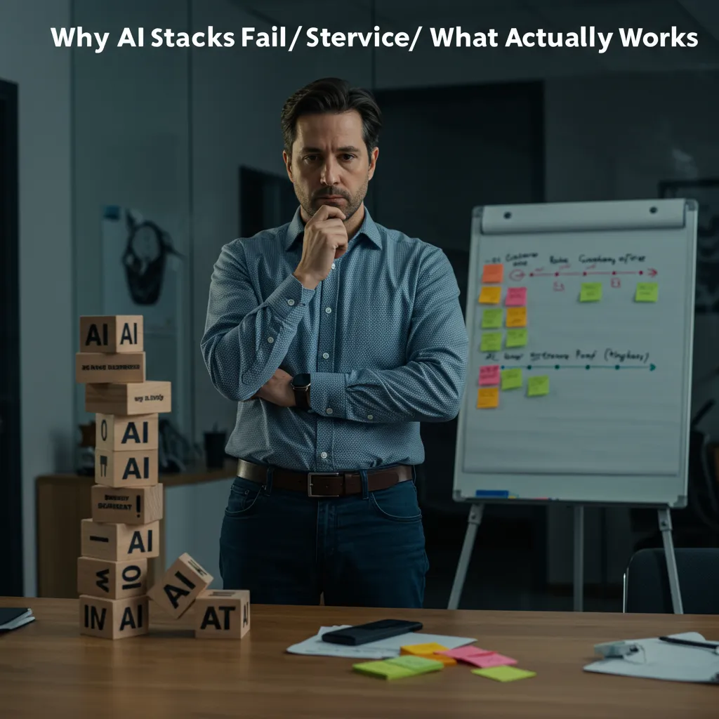 Why Generic AI Stacks Fail Service Businesses (And What Actually Works)