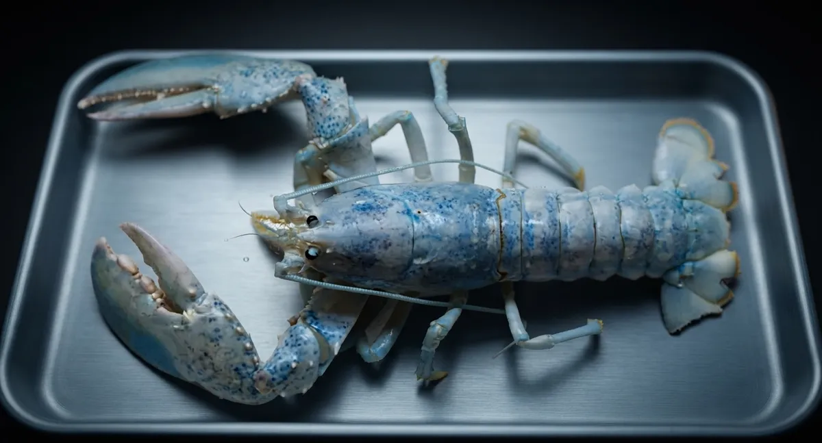 A 1-In-100-Million “Ghost” Lobster Heads To College