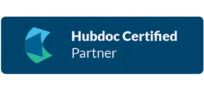 Hubdoc certification badge